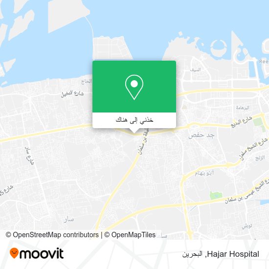 خريطة Hajar Hospital
