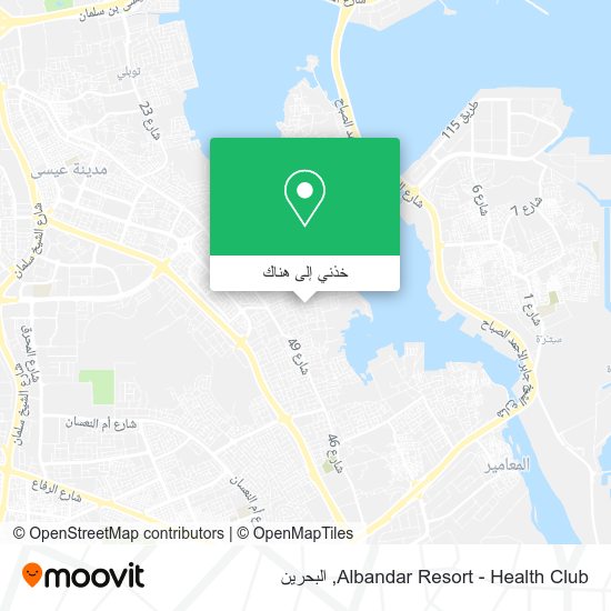 خريطة Albandar Resort - Health Club