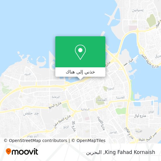 خريطة King Fahad Kornaish
