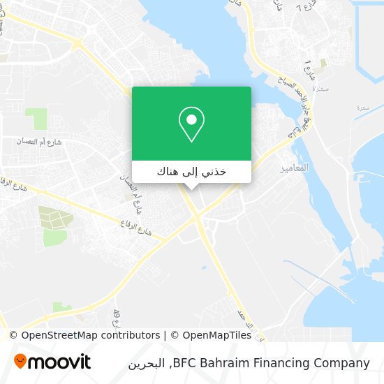 خريطة BFC Bahraim Financing Company