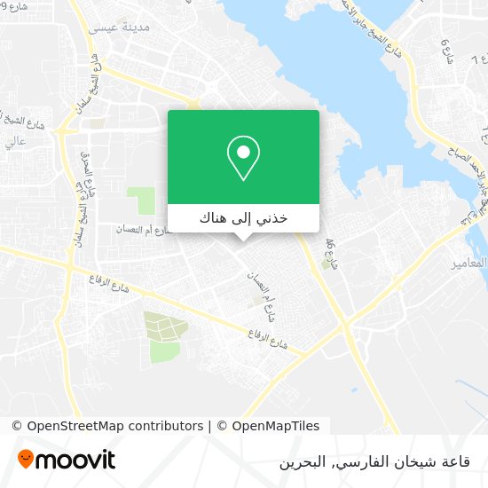 خريطة قاعة شيخان الفارسي