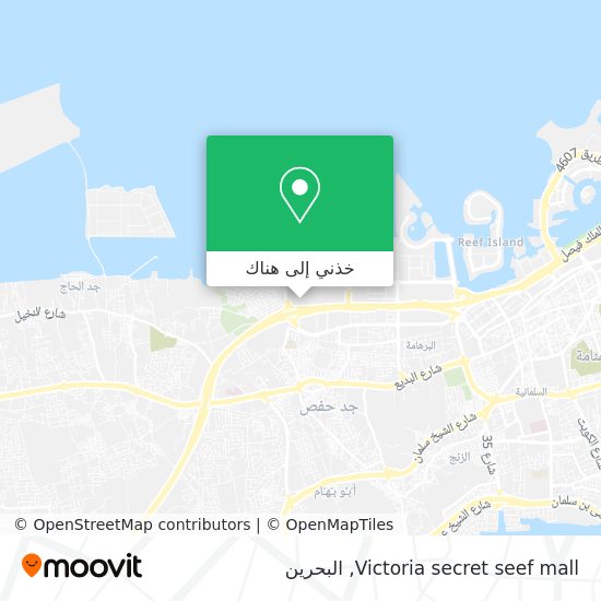خريطة Victoria secret seef mall