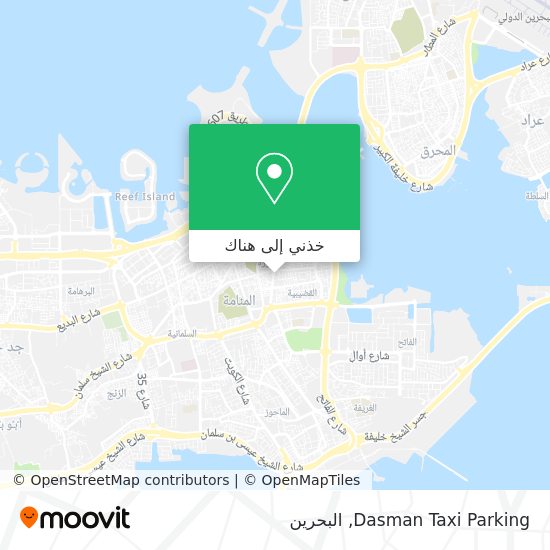 خريطة Dasman Taxi Parking