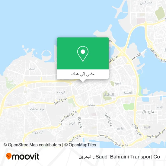 خريطة Saudi Bahraini Transport Co.