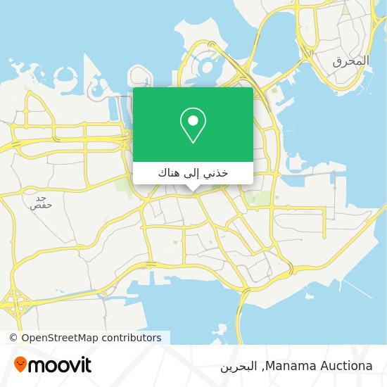 خريطة Manama Auctiona