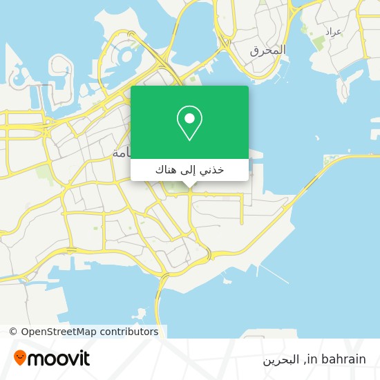 خريطة in bahrain