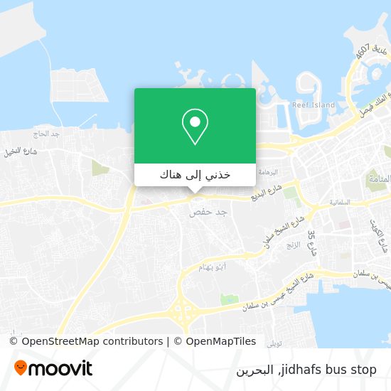 خريطة jidhafs bus stop