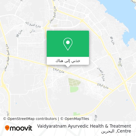 خريطة Vaidyaratnam Ayurvedic Health & Treatment Centre