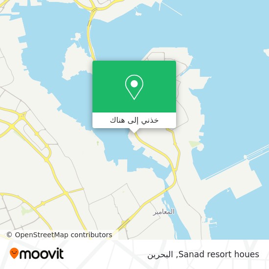 خريطة Sanad resort houes