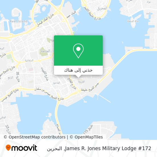 خريطة James R. Jones Military Lodge #172