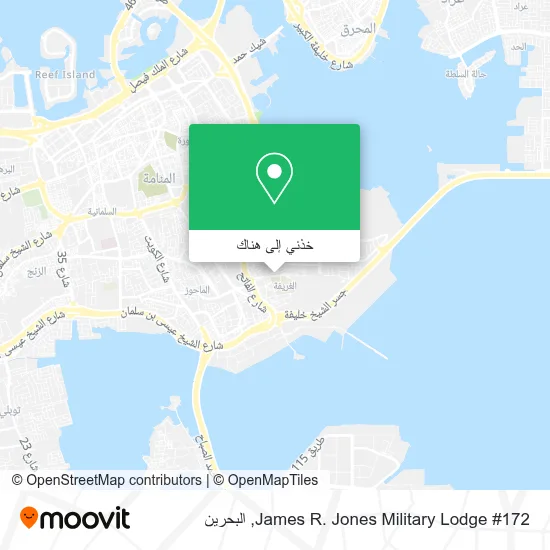 خريطة James R. Jones Military Lodge #172