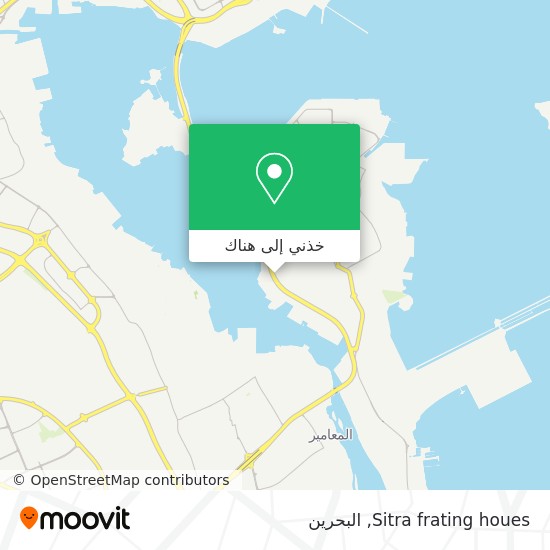 خريطة Sitra frating houes