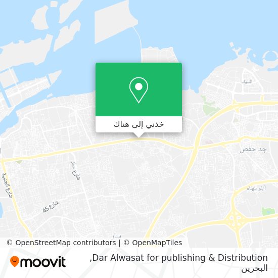 خريطة Dar Alwasat for publishing & Distribution