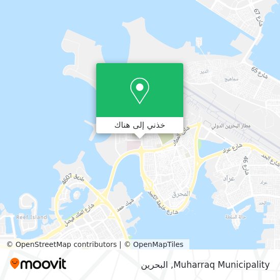 خريطة Muharraq Municipality
