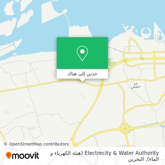 خريطة Electrecity & Water Authority (هيئة الكهرباء و الماء)