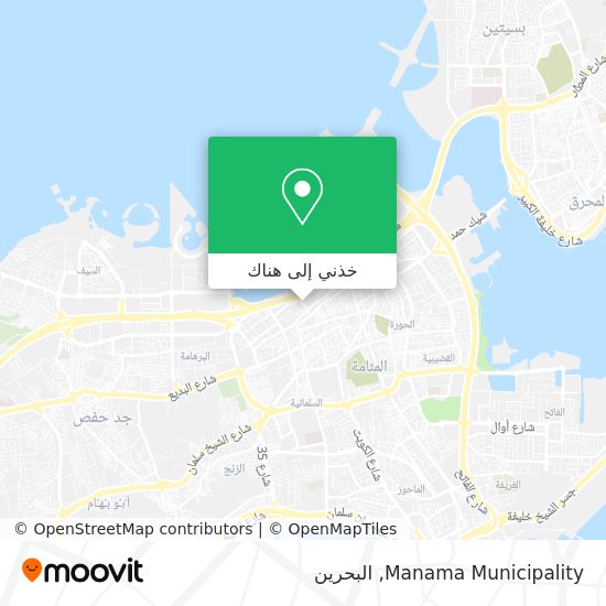 خريطة Manama Municipality