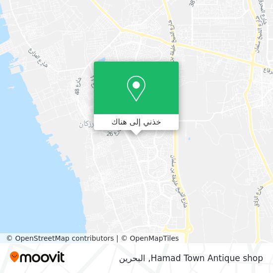 خريطة Hamad Town Antique shop