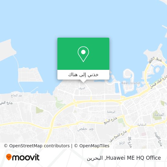 خريطة Huawei ME HQ Office