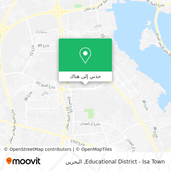 خريطة Educational District - Isa Town