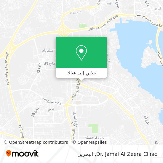 خريطة Dr. Jamal Al Zeera Clinic