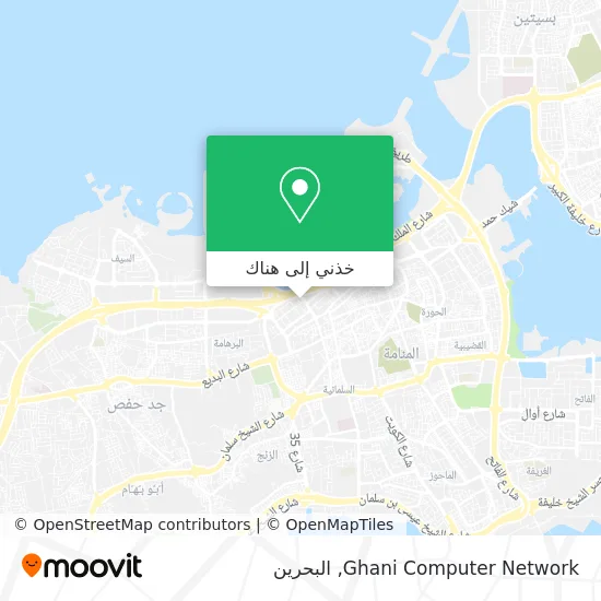 خريطة Ghani Computer Network