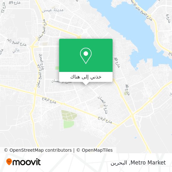 خريطة Metro Market