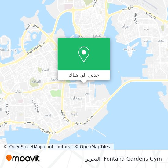 خريطة Fontana Gardens Gym