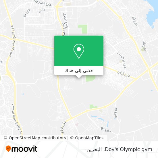 خريطة Doy's Olympic gym