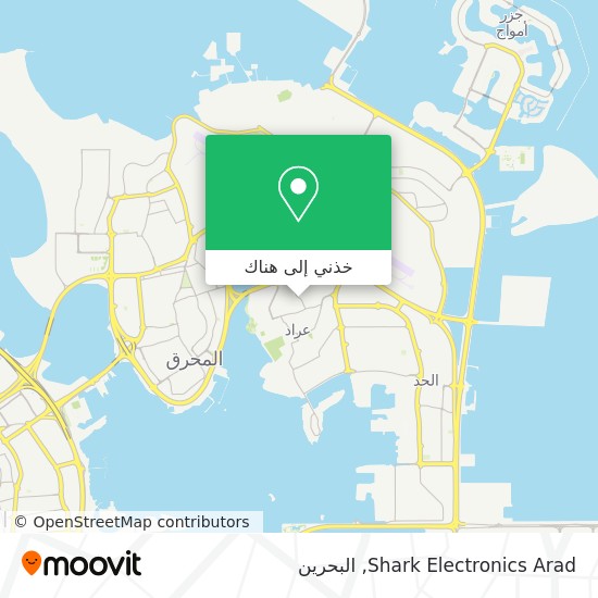 خريطة Shark Electronics Arad