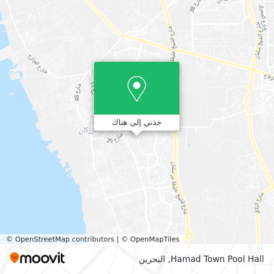 خريطة Hamad Town Pool Hall