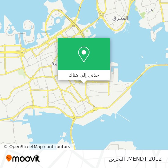خريطة MENDT 2012