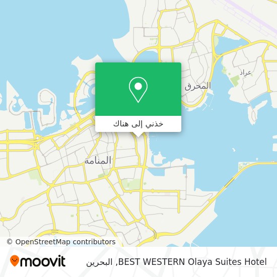 خريطة BEST WESTERN Olaya Suites Hotel