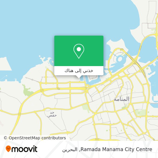 خريطة Ramada Manama City Centre