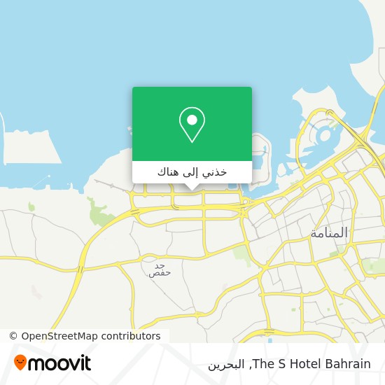 خريطة The S Hotel Bahrain