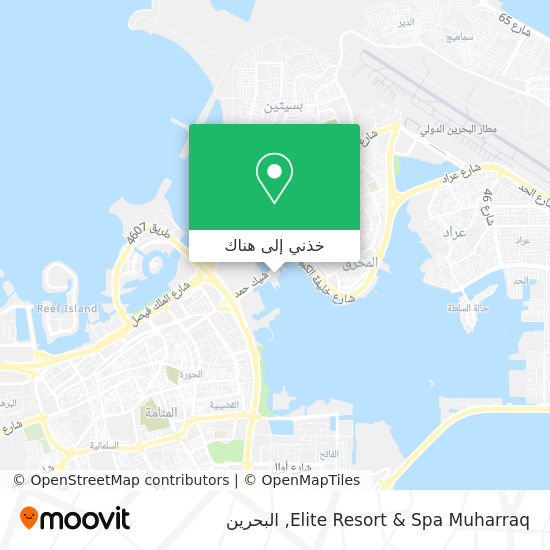 خريطة Elite Resort & Spa Muharraq