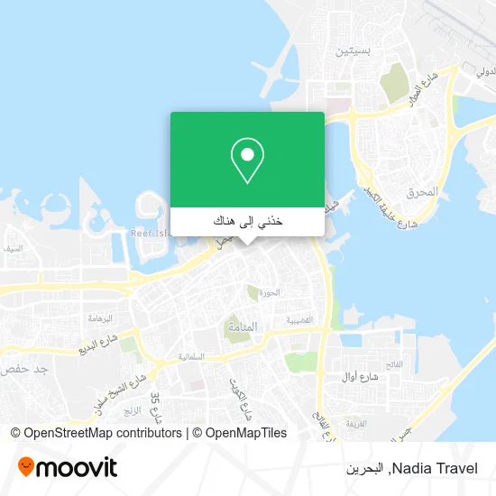 خريطة Nadia Travel