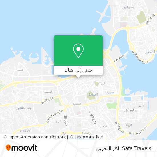 خريطة AL Safa Travels