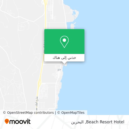 خريطة Beach Resort Hotel