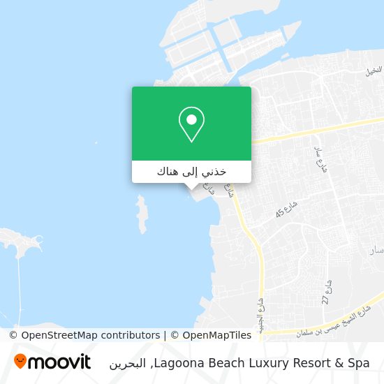 خريطة Lagoona Beach Luxury Resort & Spa