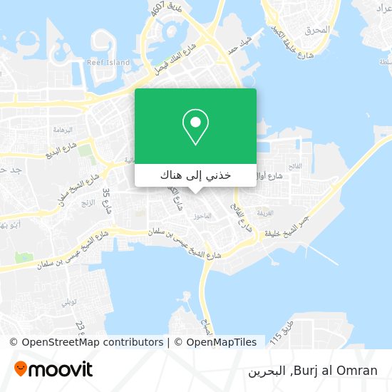 خريطة Burj al Omran