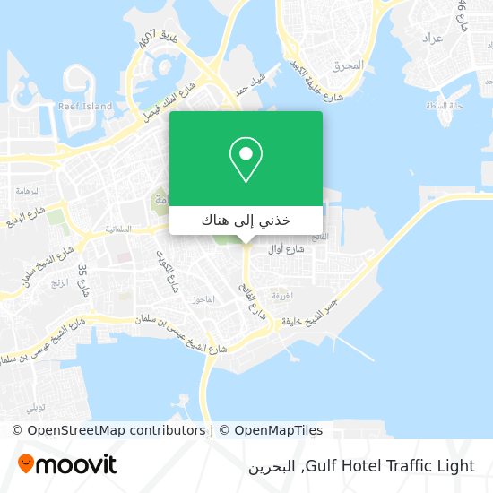 خريطة Gulf Hotel Traffic Light