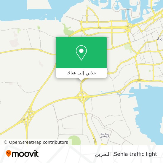 خريطة Sehla traffic light