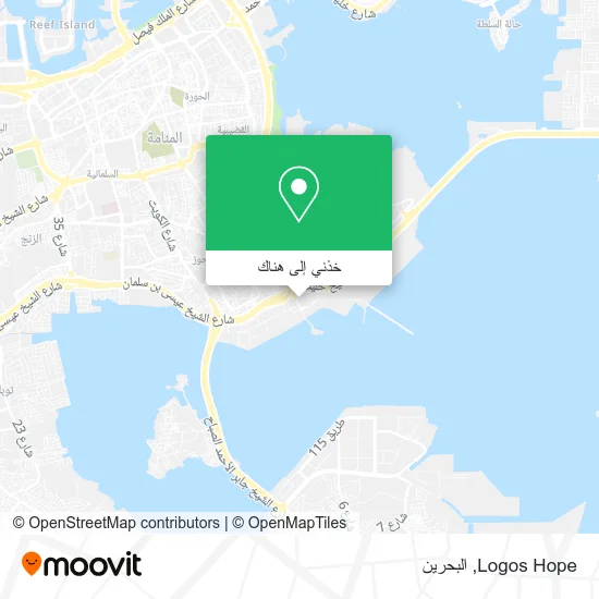 خريطة Logos Hope