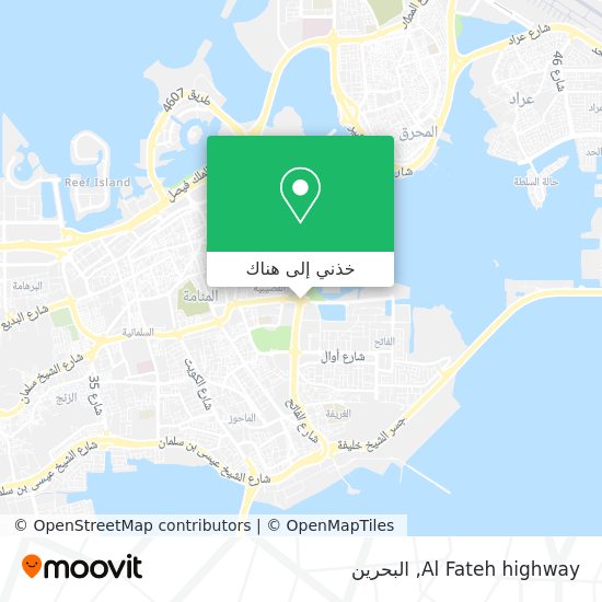 خريطة Al Fateh highway