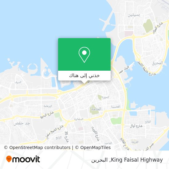خريطة King Faisal Highway