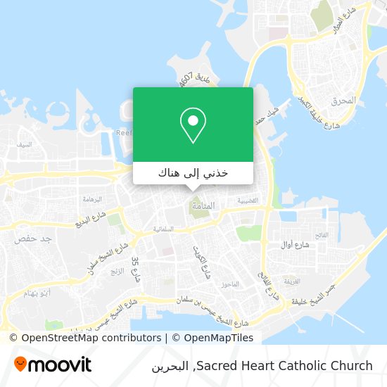 خريطة Sacred Heart Catholic Church