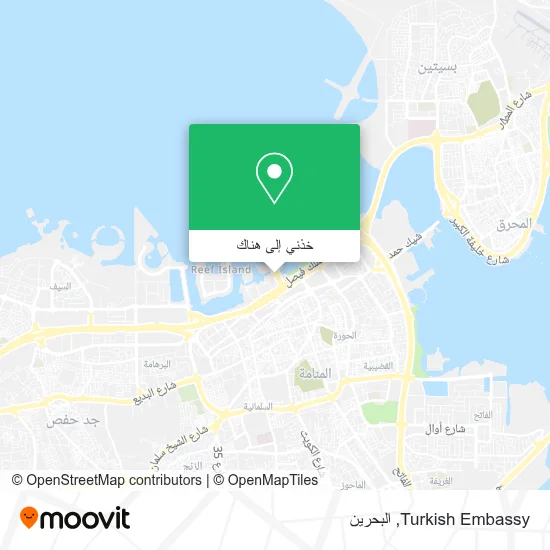 خريطة Turkish Embassy