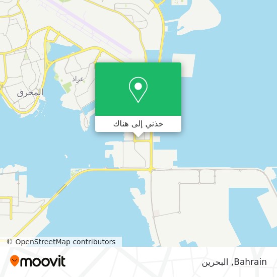 خريطة Bahrain