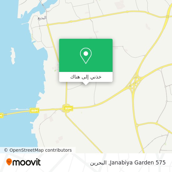 خريطة Janabiya Garden 575