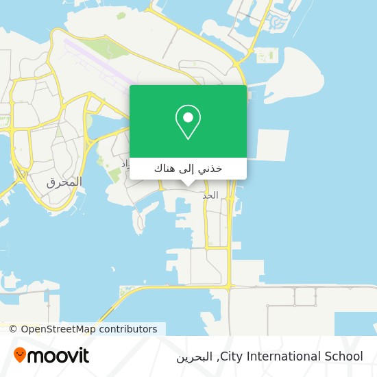 خريطة City International School